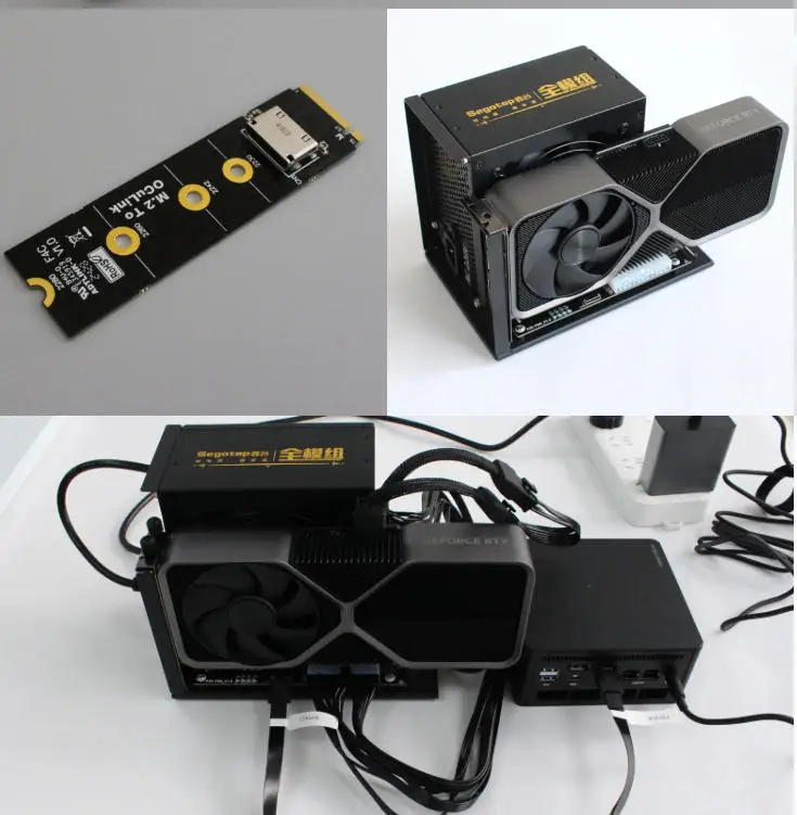 Oculink Egpu Mini Pc - For M.2 NVMe To SFF8612 Oculink