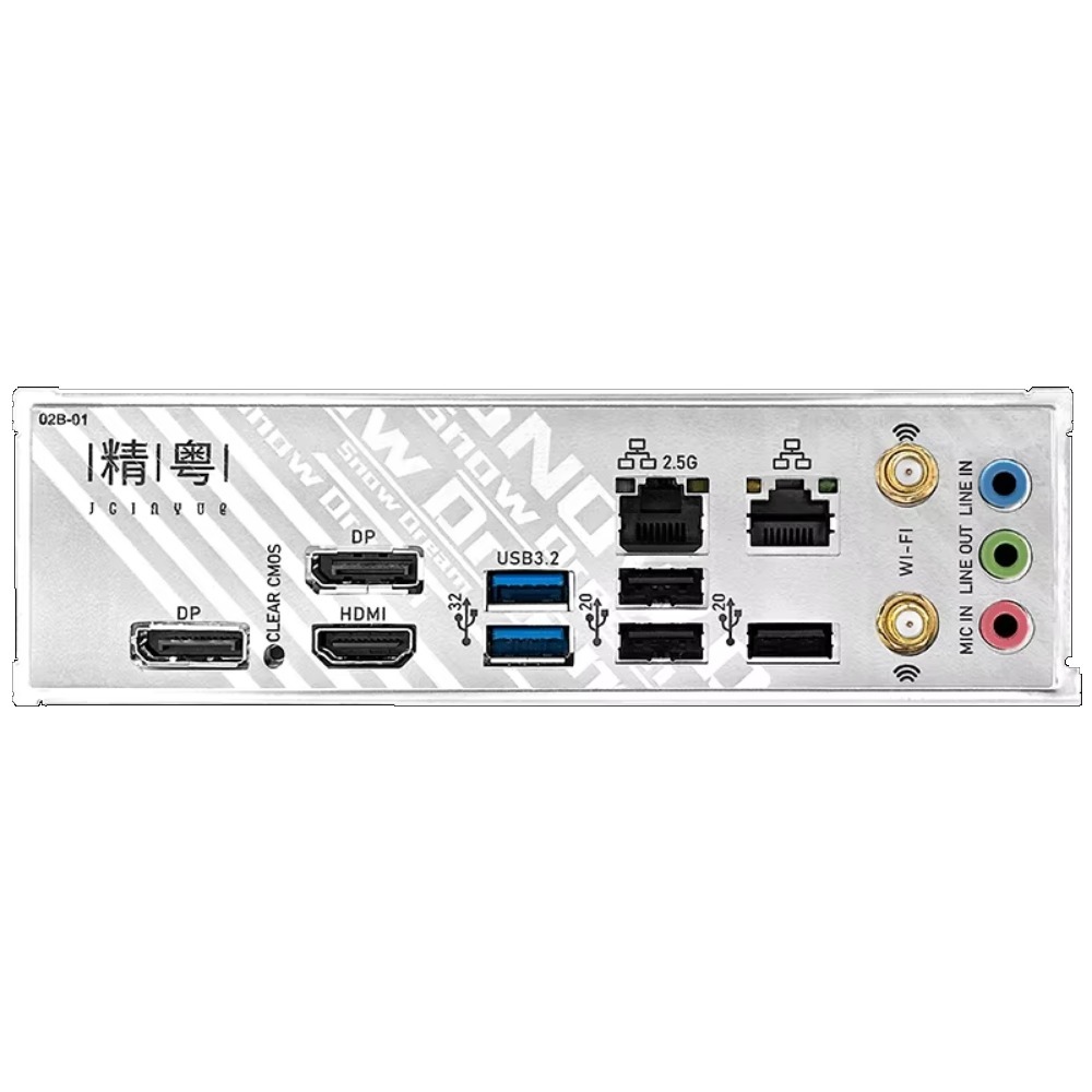 JGINYUE  B760i-Snow Dream  Mot - đánh giá và giá Lga1700 Itx Motherboard Ddr5