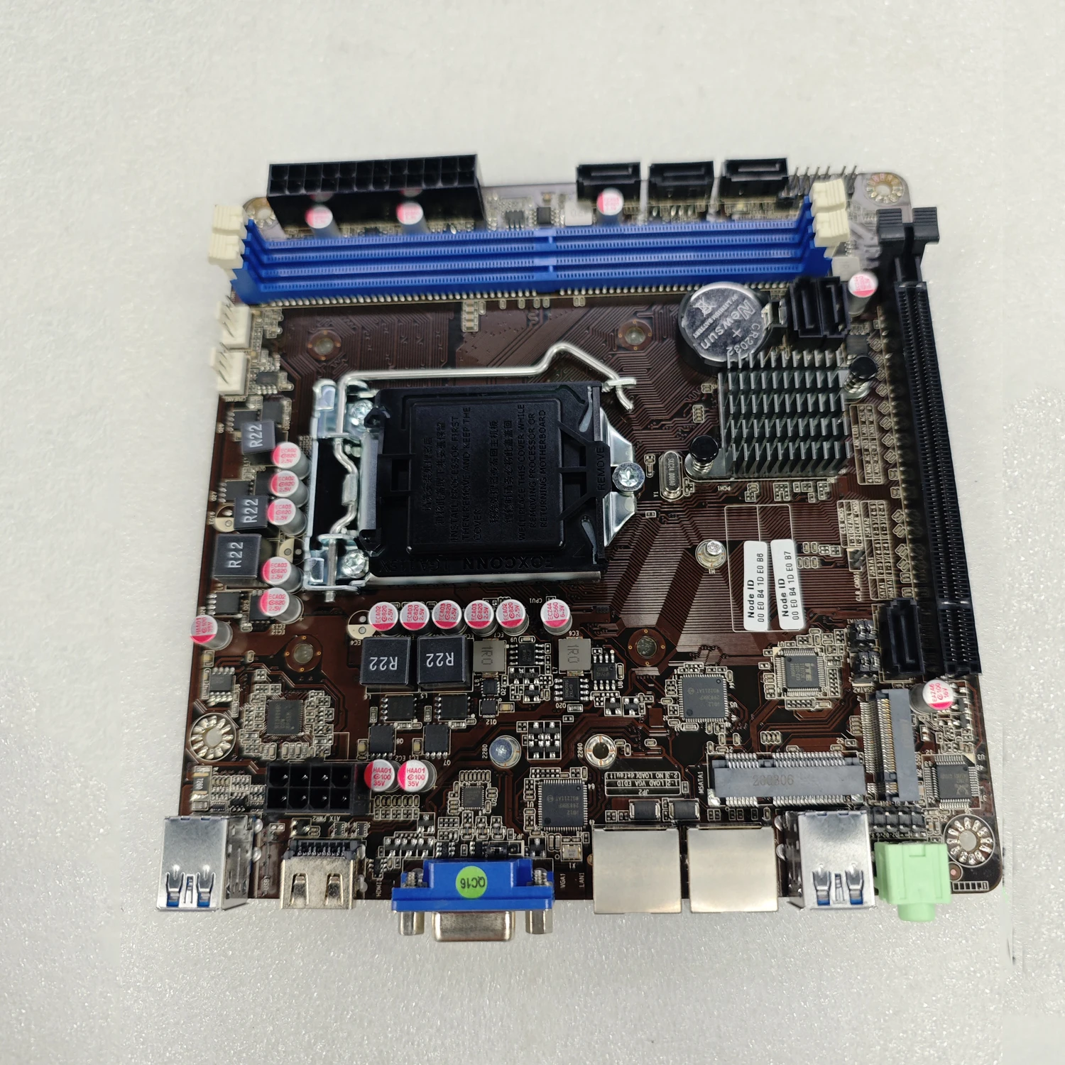 Bo mạch chủ Mini-ITX B365 LGA  - đánh giá và giá Nas Motherboard 8 Sata Mini Itx