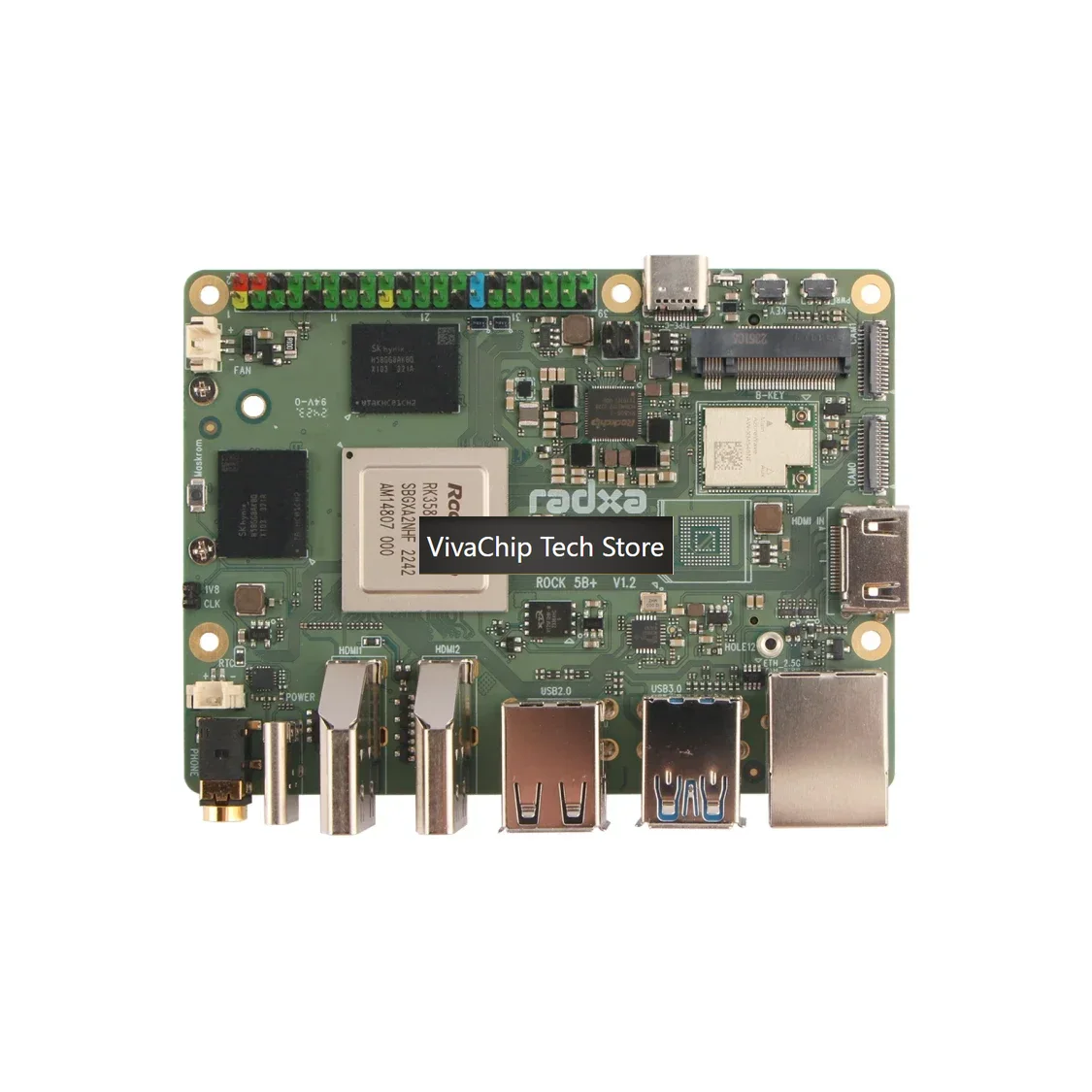 VivaChip TechRadxa ROCK 5B+ Ro - đánh giá và giá Rockchip Rk3588 Development Board